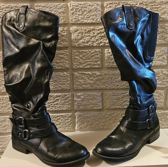 Knee high riding boots - Picture 4 of 8